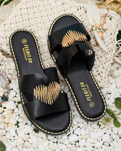 Royalfashion Naiste Ortyca lamedatallalised flip-flopid