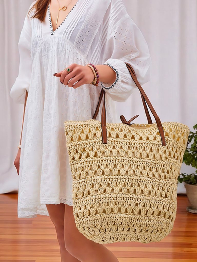 Royalfashion Suur naiste õlakott Naturaalne Klassikaline