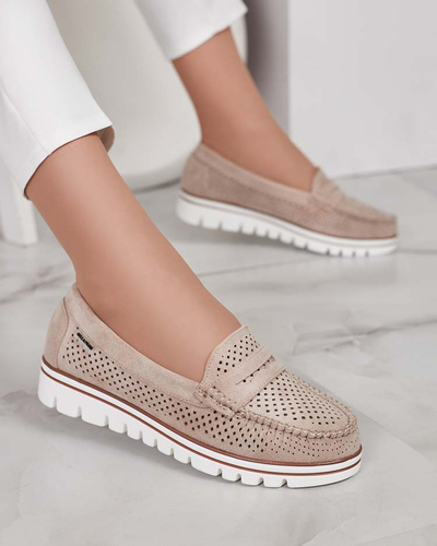 Royalfashion Openwork women's moccasins Leteller