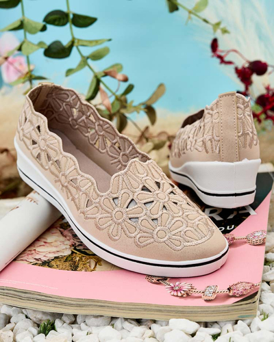 Royalfashion Женские полусапожки на низком каблуке Dellio