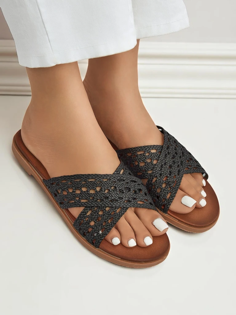 Royalfashion Женские шлепанцы на плоской подошве Ella Brooke