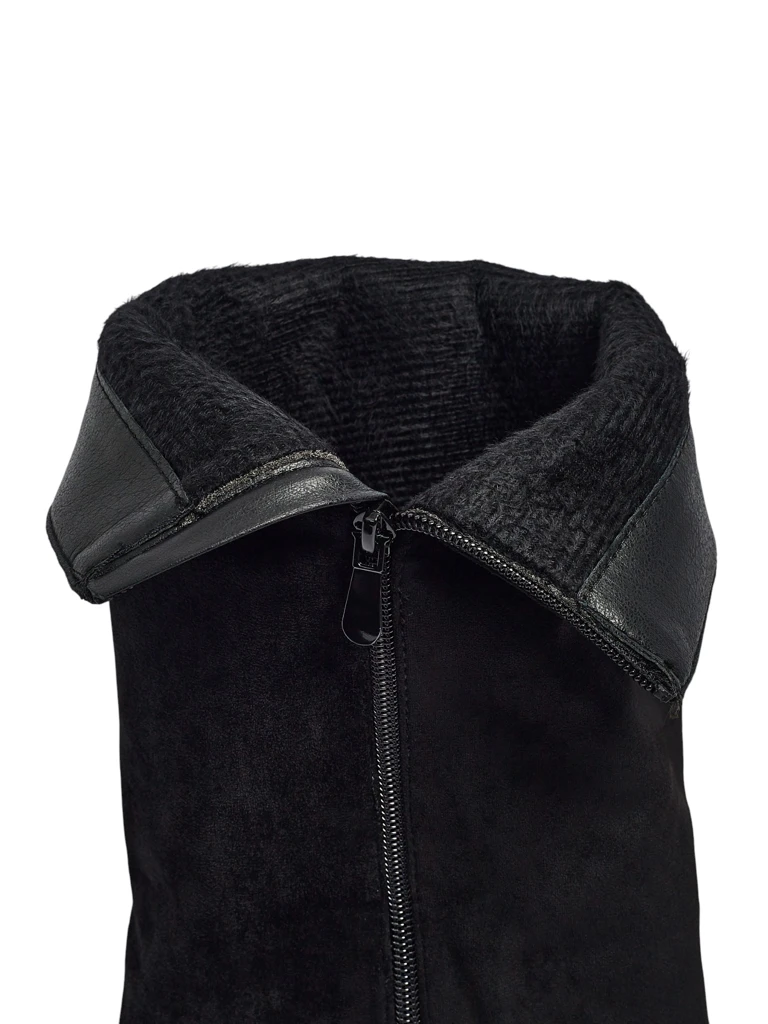 Naiste öko-seemisnahast saapad pealisega Ismara