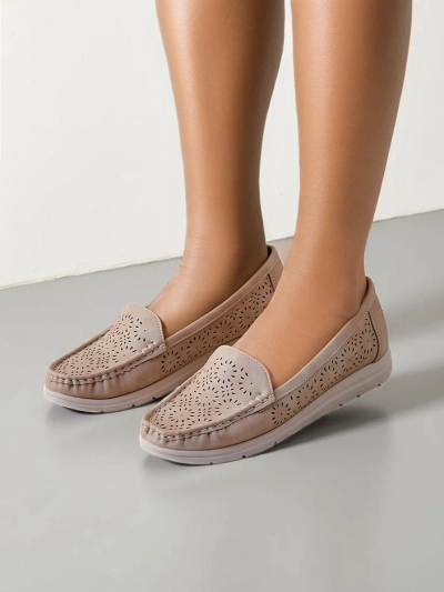 Royalfashion Openwork women's moccasins Besset