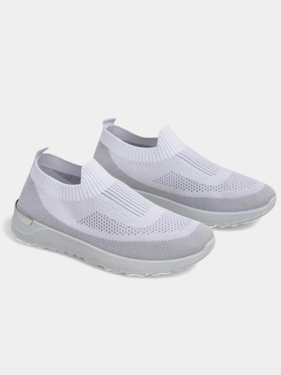 Royalfashion Women's slip-on fabric sports shoes Terrifa