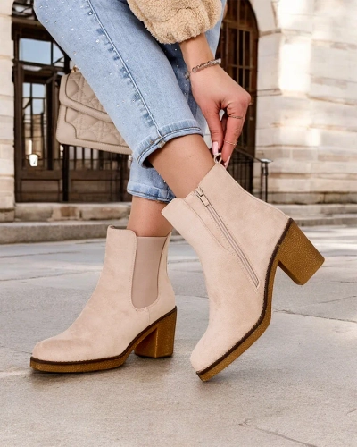 Royalfashion Eco-suede kvinners støvler på innlegget Bregianka