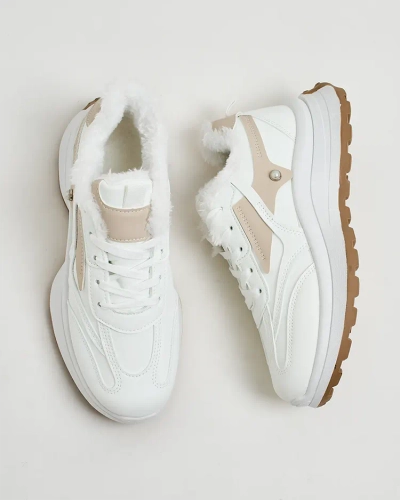 Royalfashion Women's insulated sneakers Terib