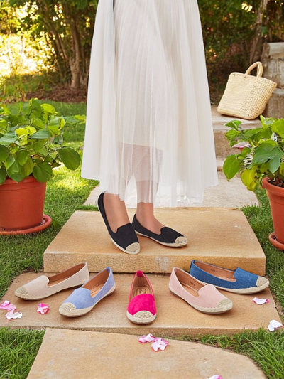 Royalfashion Naiste öko-seemisnahast espadrillid Bombei