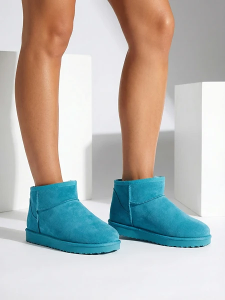 Короткие женские снежные ботинки, как Hozis