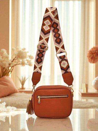 Royalfashion Väike naiste öko-nahast käekott värvilise rihmaga Kovi Lace