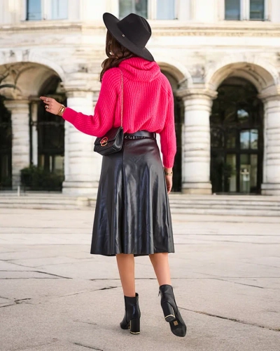 Royalfashion Women's midi skirt