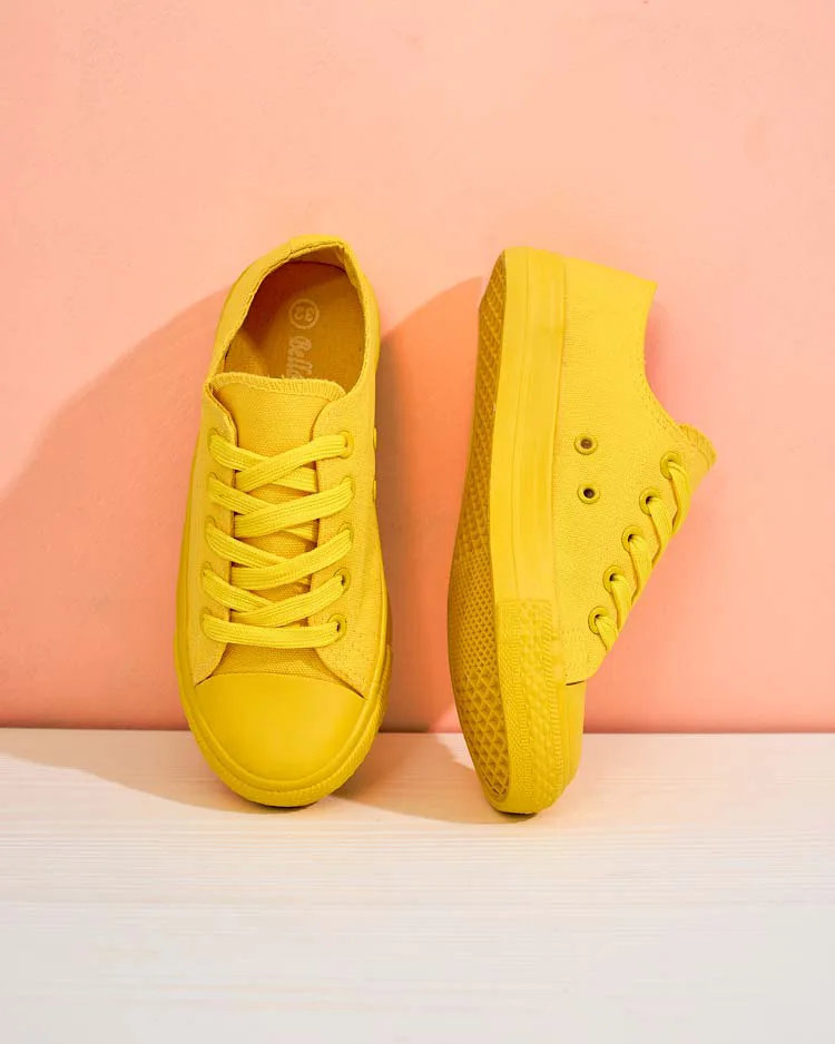 Royalfashion Tirim lace-up children's sneakers