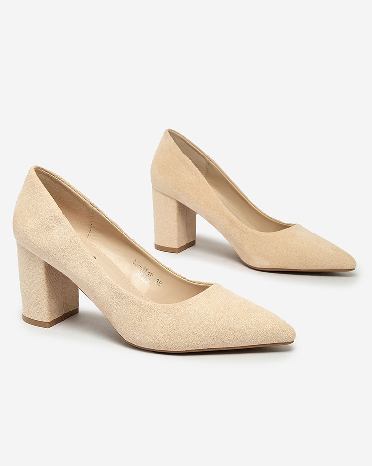 Royalfashion Naiste öko-suede Apessta pumpad