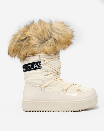 Royalfashion slip-on boots a'la snow boots for women GMILLO