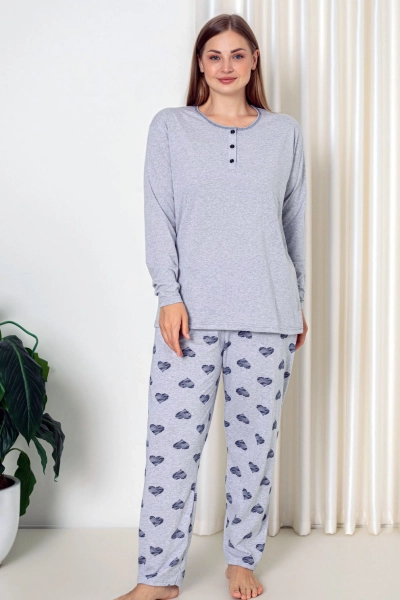 Royalfashion Karadasaona et Seyor Yemopulaikai 2-Kapir Pajama Sets PLUS SIZE