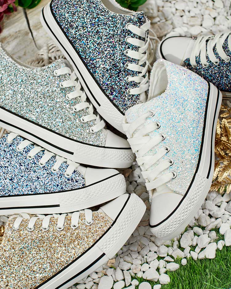 Royalfashion Women's sneakers on covered heel Finia