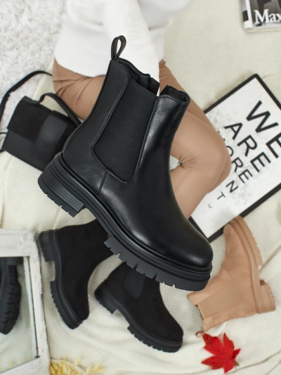 Naiste öko nahast saapad Solmira