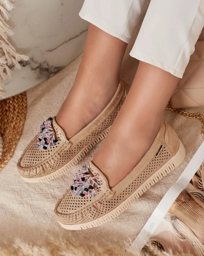 Royalfashion Naiste helmestest aetud mokassinid Namis