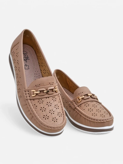 Royalfashion Naiste perforatsiooniga mokasiinid Cerro