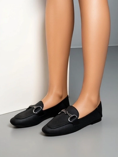 Royalfashion Ladies' perforated moccasins Laamba