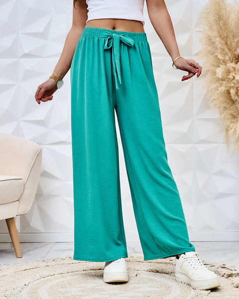 Royalfashion Women's wide fabric pants