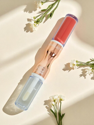 Huulepulk ja läbipaistev huuleläige 2-ühes Sheer Pink