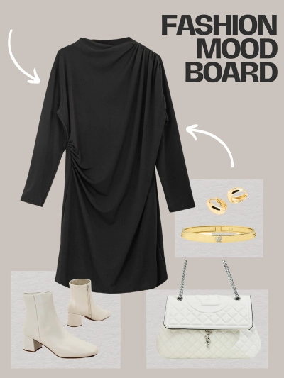 Royalfashion Kvinnar stoff kjole