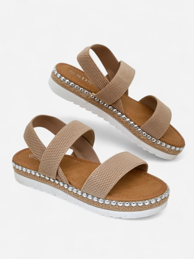 Royalfashion Women's sandals with decorative sole Zindas