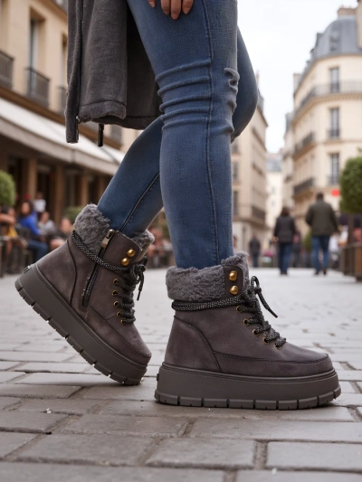 Женские зимние сапоги Royalfashion Bomion