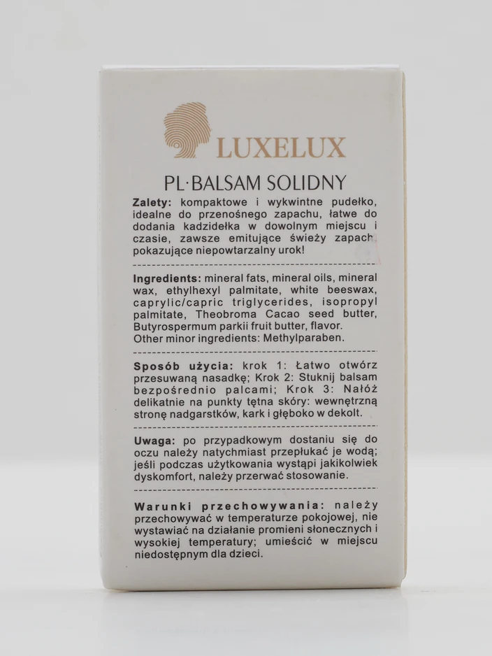 Luxelux Perfumes in Balm 10g