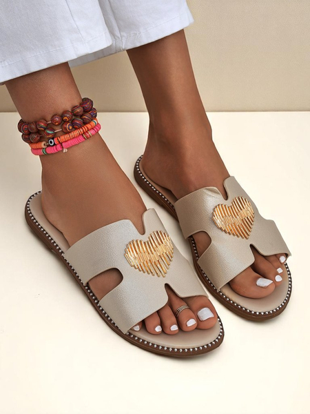 Royalfashion Naiste südamekujulised šikid lamedad plätud