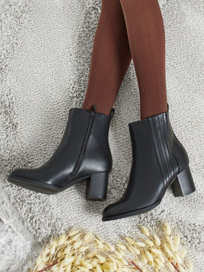 Women's Nerelle Eco-Leather Heeled Ankle Boots