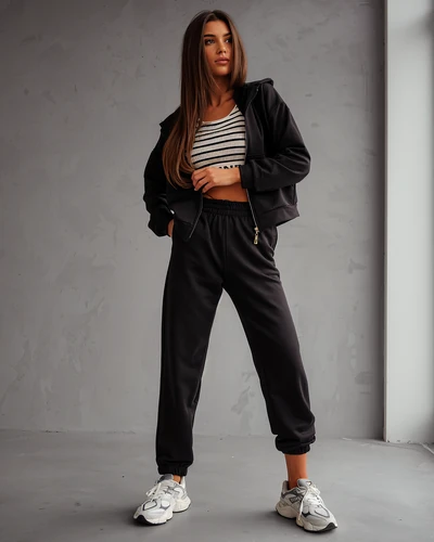 Royalfashion Женский комплект тренировочного костюма из хлопка