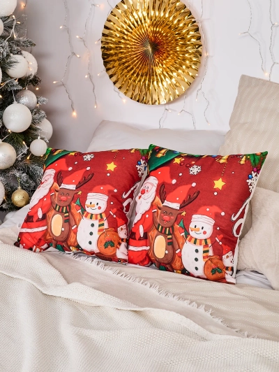 Royalfashion Decorative Christmas cushion cover