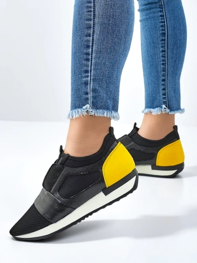Royalfashion Women's Sport Sneakers Fabric Gentlesi