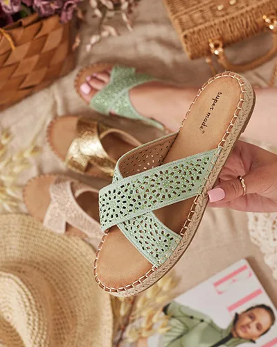 Royalfashion Naiste Tivona lameda tallaga flip-flops