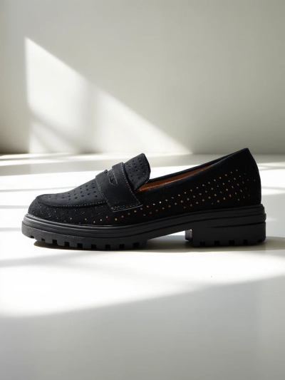 Royalfashion Naiste perforatsiooniga loafers Filoz