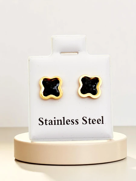 Royalfashion Women's earrings with zircons