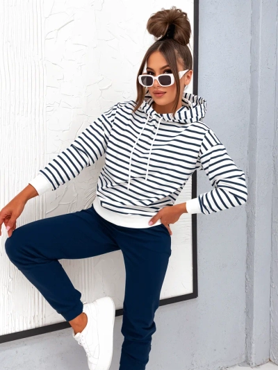 Royalfashion Women's tracksuit set in stripes