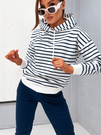 Royalfashion Women's tracksuit set in stripes