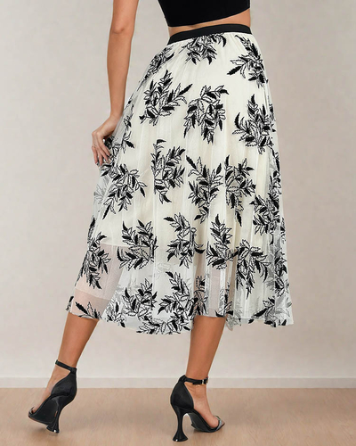 Royalfashion Naiste kahekihiline midi seelik