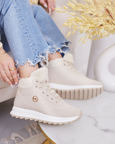 Royalfashion Naiste isoleeritud spordijalatsid beežis Cerrto