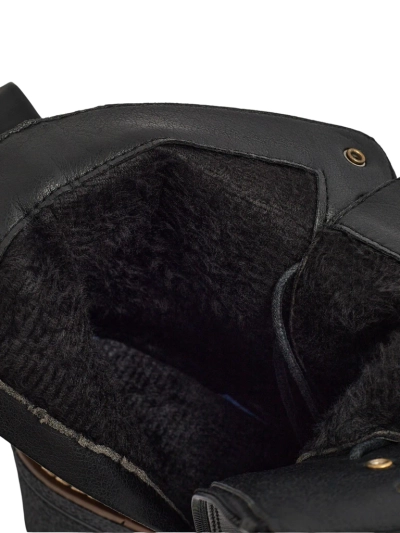 Women's eco-leather heeled ankle boots Zeltra