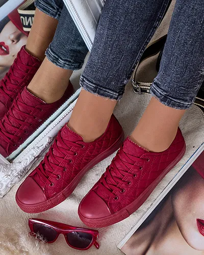 Royalfashion Women's Quilted Sneakers Nivve