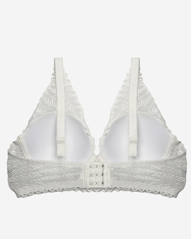 Cream women's lace bra - Underwear