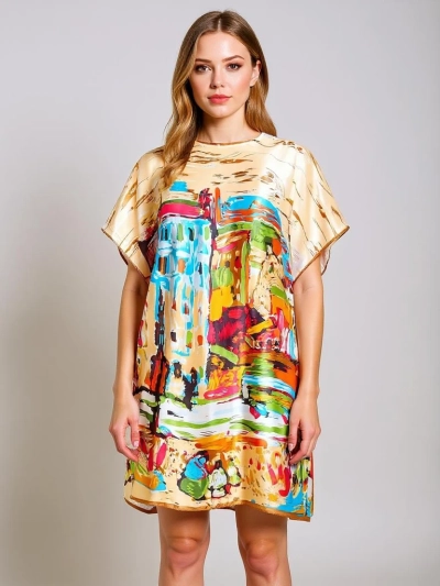 Pareo Melodia Venezia от Royalfashion – цветное парео до колен из полиэстера