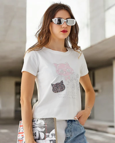 Royalfashion Naiste Puuvillane Pluus