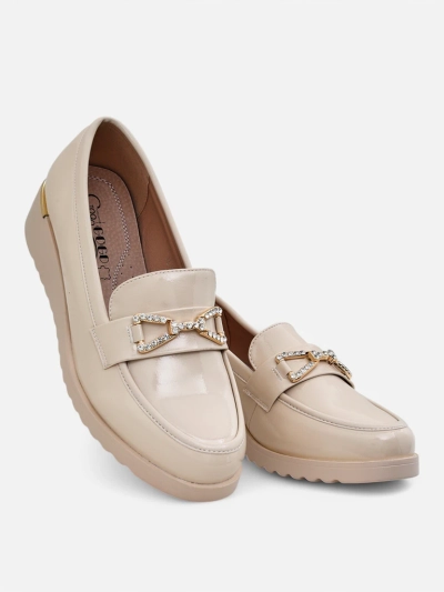 Женские мокасины Royalfashion на низком каблуке Leffo