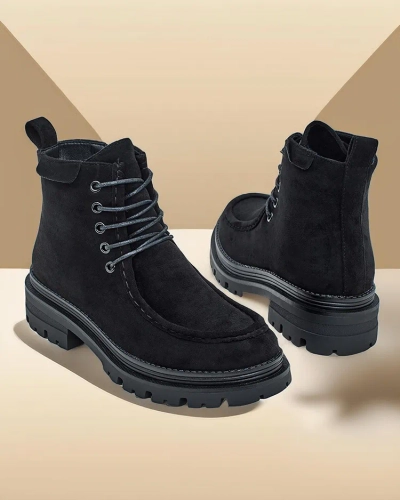 Royalfashion Women's lace-up ankle boots Rullose