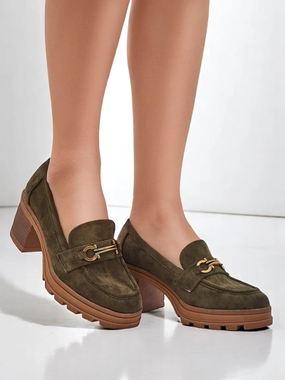 Royalfashion Women's heeled moccasins Tollinge