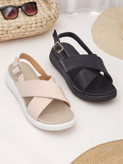 Royalfashion Женские сандалии на толстой подошве Riva Star